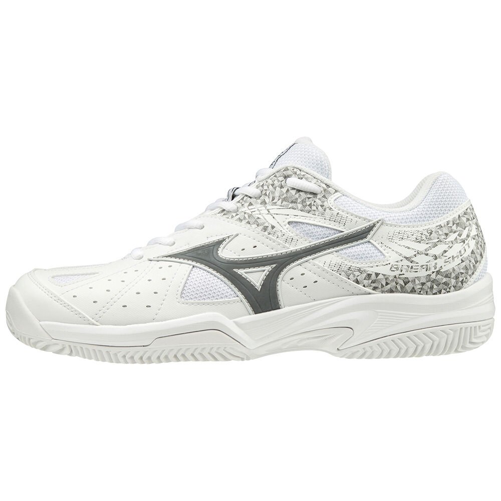 Zapatillas Tenis Mizuno Break Shot 2 CC Mujer Blancas/Negras/Blancas Comprar WGVK-32746